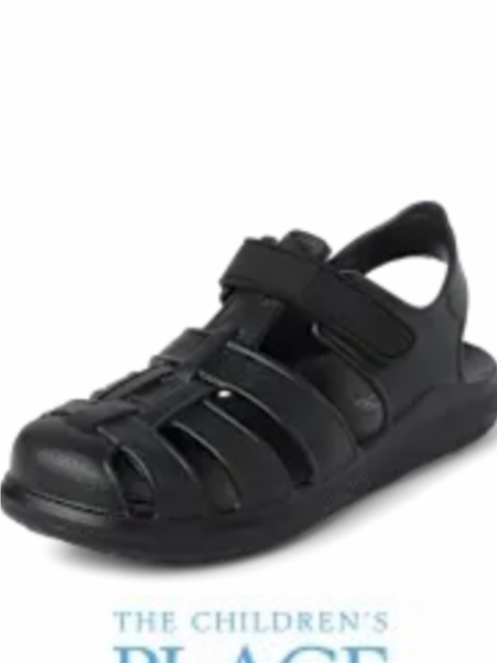 The Children's Place Black Kids' Closed-Toe Fisherman Sandals- NWT🎉